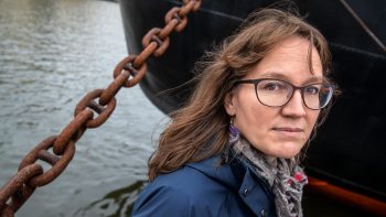 Ida-Maja Hassellöv forskar om sjöfartens miljöpåverkan.
