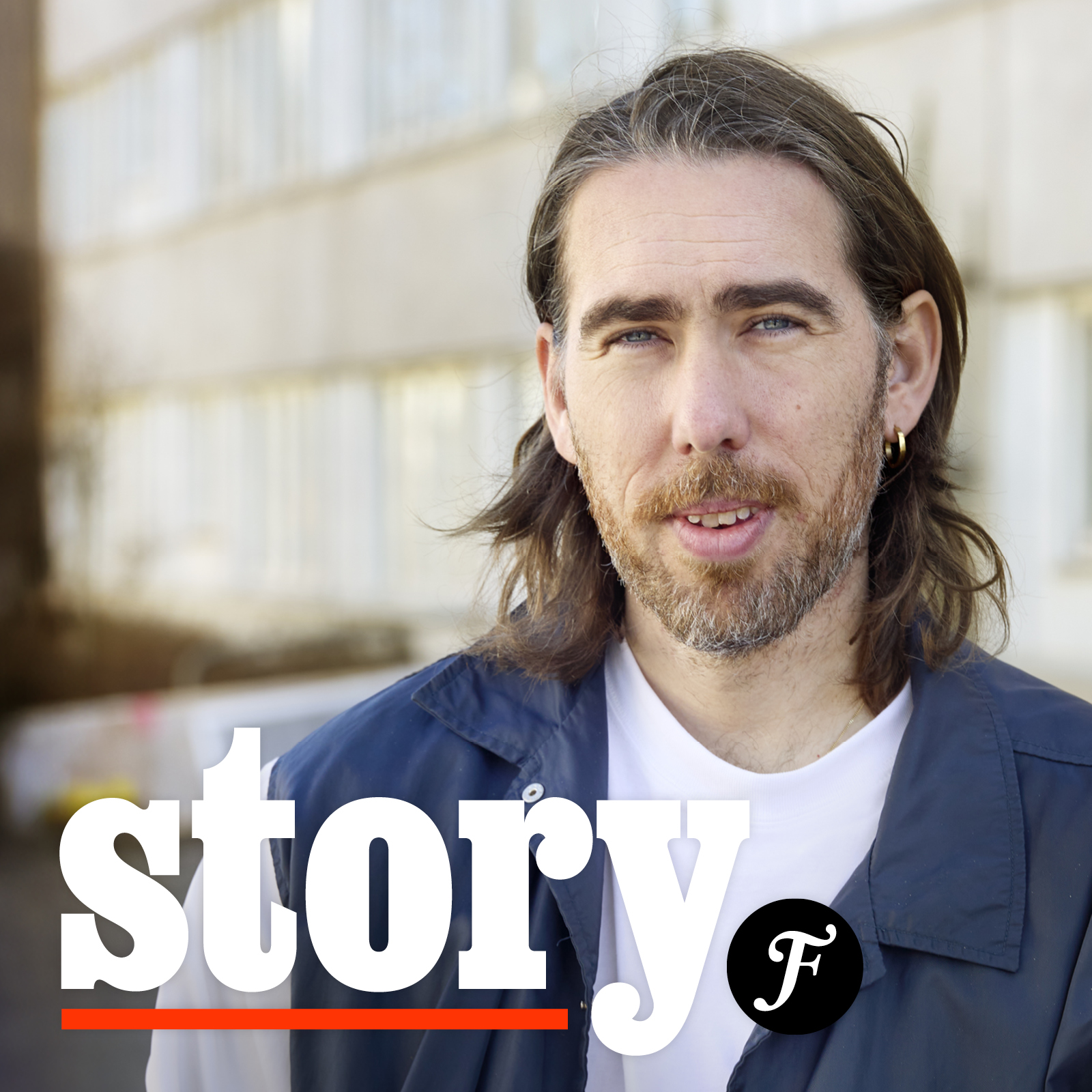 Vinjettbild för Story. I bakgrunden porträtt på Valter Nilsson i Högsbohöjd.